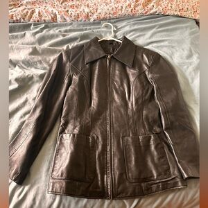 Vintage leather jacket